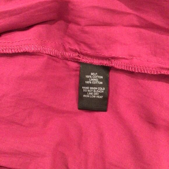 Lulu's Eyelet Ruffle Trimmed Bright Pink Sundress NWT size S - Picture 5 of 5